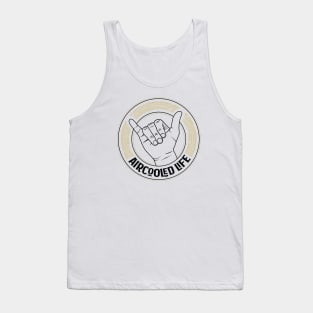 Air cooled Vdub Greeting / Shaka wave - Aircooled Life Tank Top